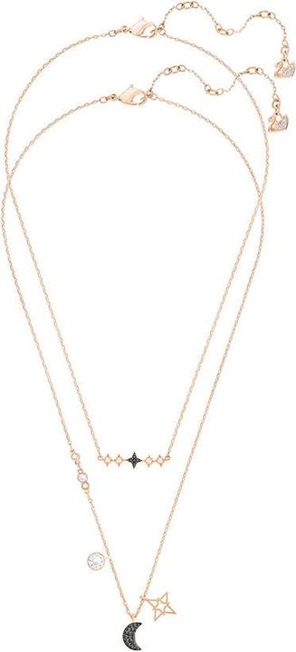 Produktbild Swarovski Glowing Moon Halskette (Metall, 40 cm)