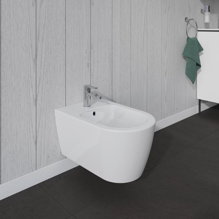 Produktbild Duravit Einhebel-Bidetmischer B.2 mit Zugstangen-Ablaufgarnitur chrom