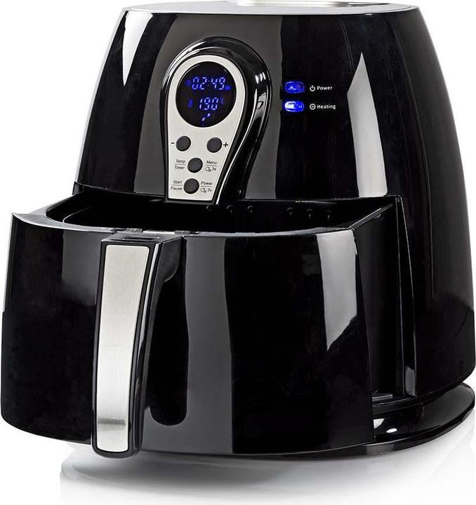 Nedis Friteuse met luchttoevoer compatibel KAAF111EBK 3L (Noir) (EU-stekker)