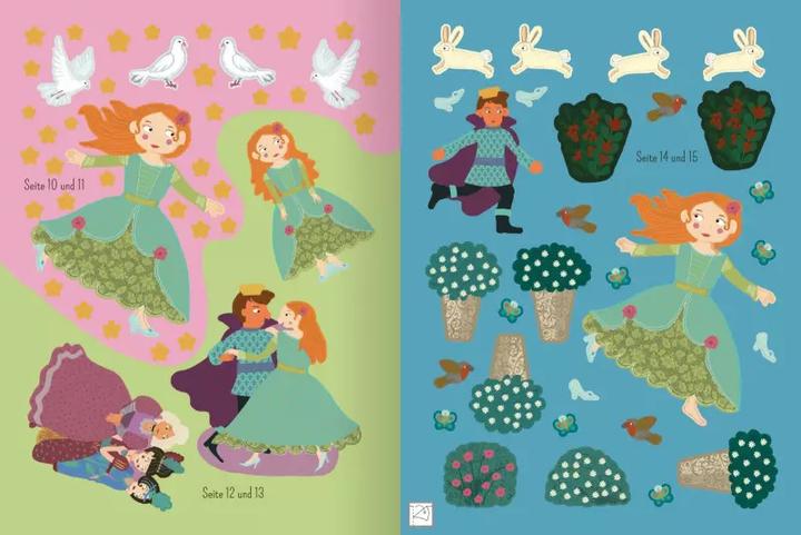 Actual product image My Favourite Fairy Tale Sticker Book - Cinderella
