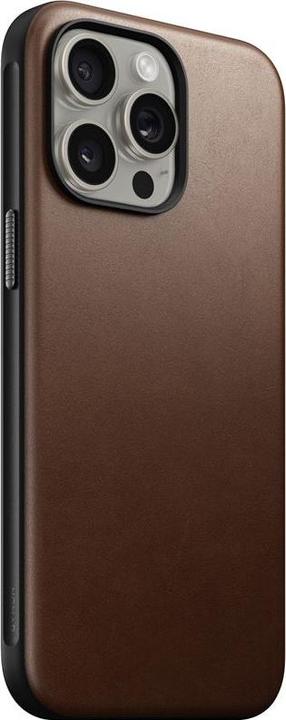 Actual product image Nomad Modern Leather Case (Apple iPhone 15 Pro Max)