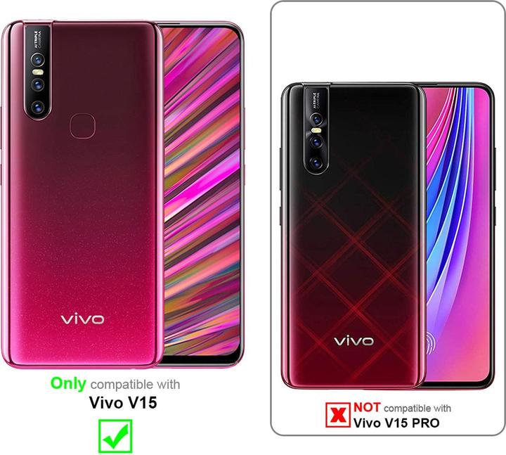 Productafbeelding Cadorabo Boek Onzichtbare Magneethoes (Vivo V15)