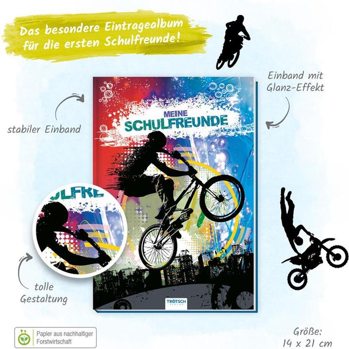 Actual product image Meine Schulfreunde 14x21 cm 80 Seiten mehrfarbig