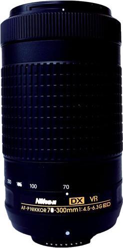 Produktbild Nikon AF-P Nikkor 70-300mm f/4.5-6.3G ED DX VR (Nikon DX, APS-C / DX)