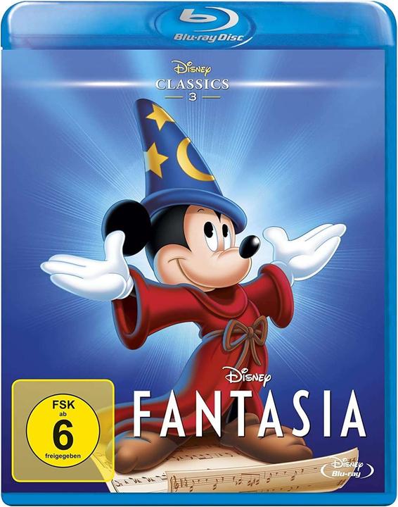 Actual product image Disney Interactive Studios Fantasia (Blu-ray, 1940, German)