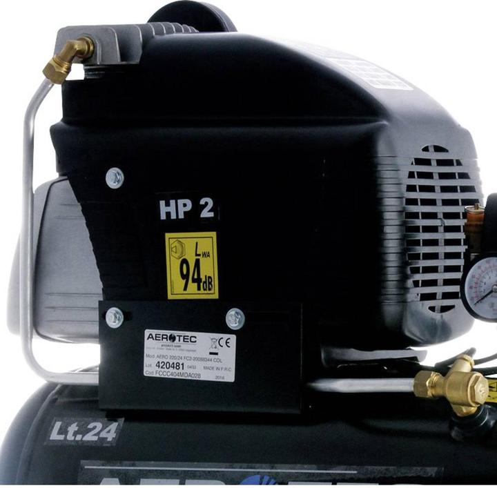 Image du produit Aerotec Air comprimé 24 L Compresseur 220-24 FC (8 bar, 24 l)