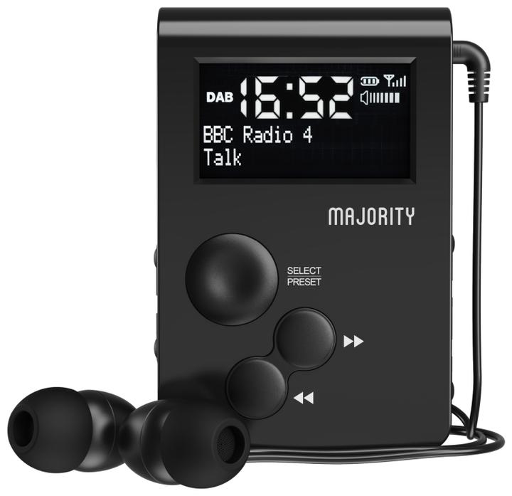 Produktbild Majority Tragbares Digital-Radio (DAB+, FM, Radio Frequency (RF))