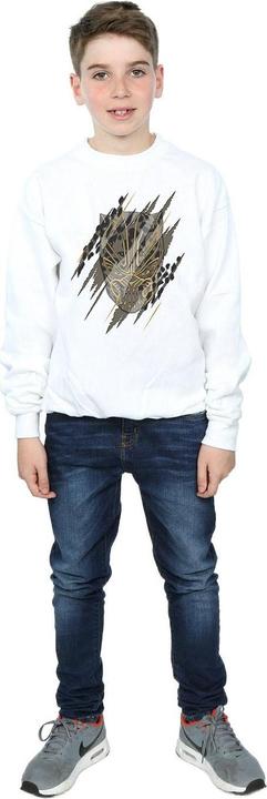 Image du produit - Sweat BLACK PANTHER GOLD HEAD - Garçon (128)