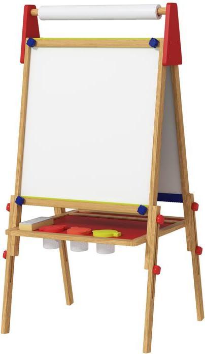 Produktbild Swisshandel24 3-in-1 Kindertafel höhenverstellbar, doppelseitige Kinder Staffelei mit Ablage