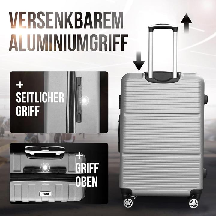 Image du produit DS-Lux Hartschalen-Koffer (88 l, M (50 - 90l))