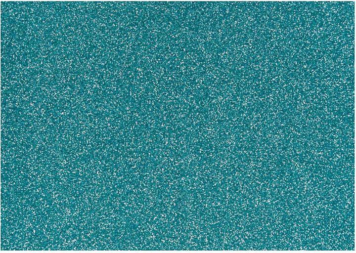 Image du produit Creativ Company Feuille opstrijk Glitter Lichtblauw, A5 (1 x)