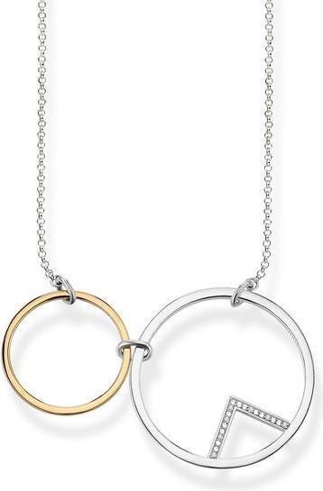 Thomas Sabo Kette Kreise (Silber, 50 - 55 cm)