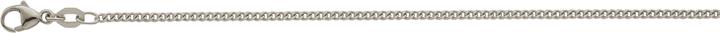 Produktbild Bijou Classic Collier Panzer geschliffen 40 cm (Silber)