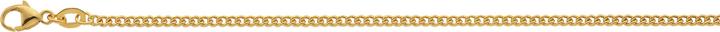 Produktbild Bijou Classic Collier Panzer rund 45 cm (Gold)