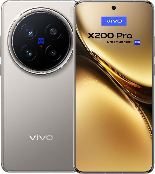 Produktbild Vivo X200 Pro (512 GB, Titan, 6.78", Dual SIM, 50 Mpx, 4G)