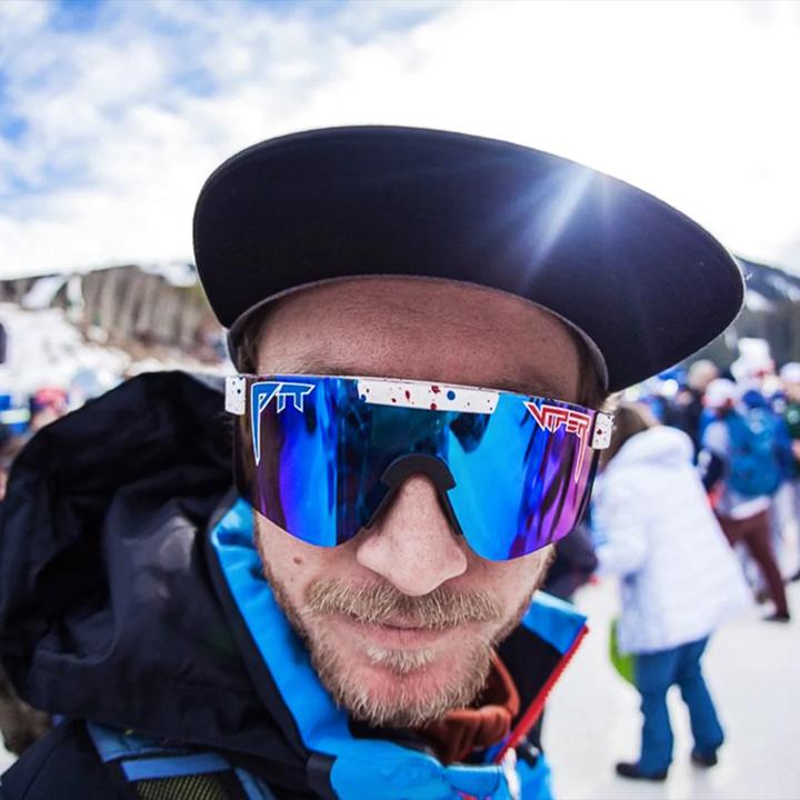 Actual product image Pit Viper The Absolute Freedom Polarized (White, Black, Blue)