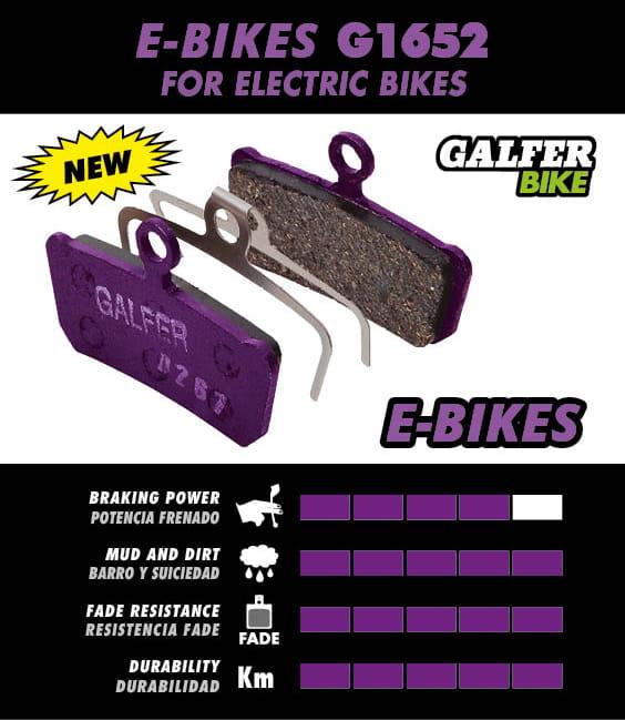 Produktbild Galfer Bike E-Bike Bremsbelag G1652 - Formula - Cura 4 (Formula, Organisch (Resin))
