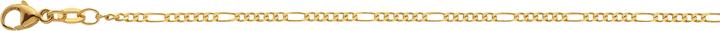 Produktbild Bijou Classic Collier Figaro geschliffen 42 cm (Gold)