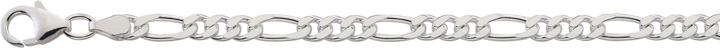 Produktbild Bijou Classic Collier Figaro geschliffen 60 cm (Silber)