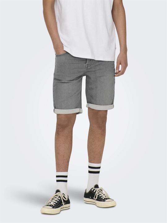 Produktbild Only & Sons ONSPly Life Reg Jog Jeansshorts (XS)