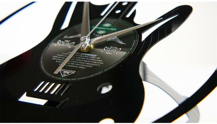 Produktbild Wanduhr Guitar Ø 30 cm, Schwarz (30 cm)