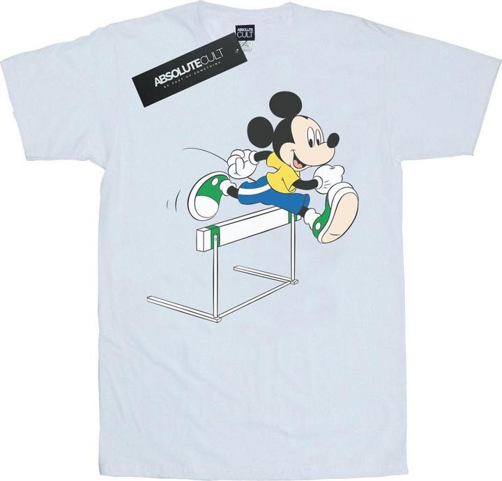 Immagine prodotto Disney Mickey Mouse Hurdles Maglietta Ampia Donna (L)