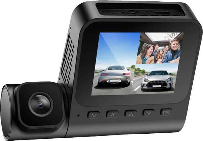 Productafbeelding AZDome 1080p front camera, 1080p indoor camera and VGA rear camera V600-3CH, G-sensor (Versnellingssensor, Volledige HD)