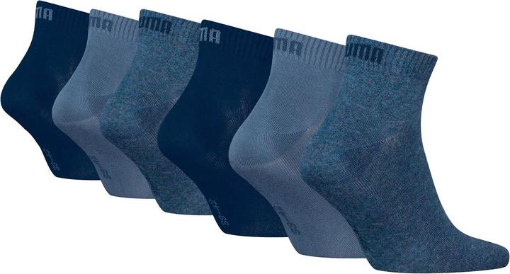 Actual product image Puma Socken Sportlich Stretch Quarter Plain ECOM 6P (pack of 6, 47 - 49)