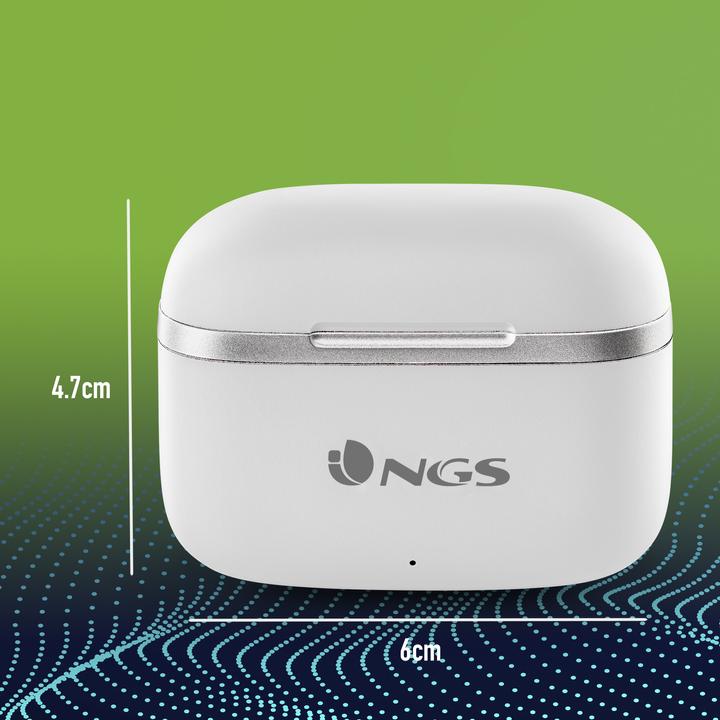 Actual product image NGS Artica crown white (8 h, Wireless)