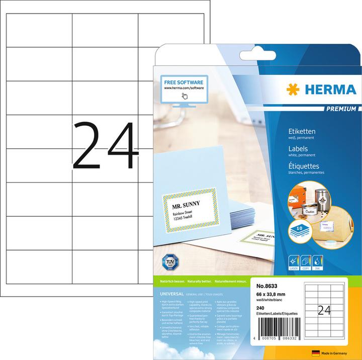 Image du produit HERMA Étiquettes d'expédition A4