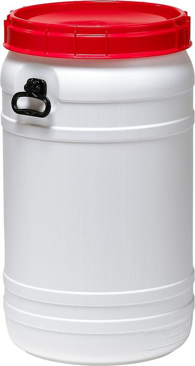 Actual product image Graf Super wide neck barrel, white/red