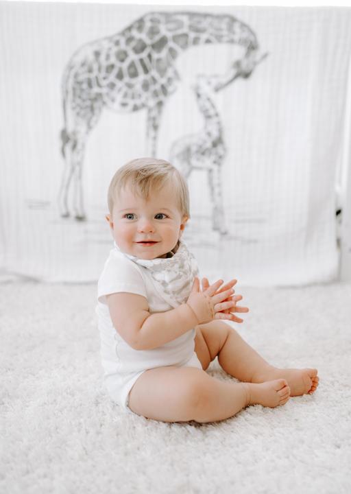 Actual product image aden + anais bandana bib (0 months)
