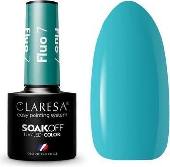 Produktbild Claresa 7 Fluoreszierender UV-Nagellack 5ml (Blau, UV-Gel Lack)