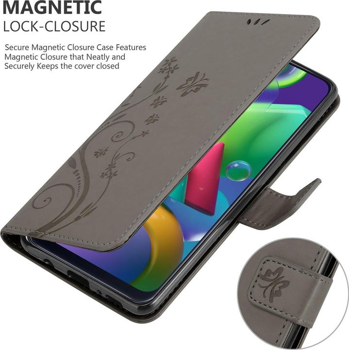 Image du produit Cadorabo Couverture du livre de fleurs (Samsung Galaxy M31)