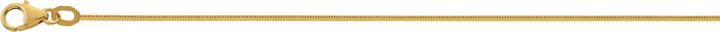 Produktbild Bijou Classic Collier Schlangen vierkant glanz diamantiert 50 cm (Gold)