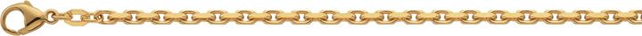 Produktbild Bijou Classic Collier Anker geschliffen 45 cm (Gold)
