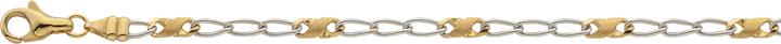Produktbild Bijou Classic Collier 8er-Kette poliert/sattiniert 42 cm (Gold)