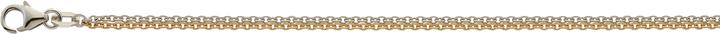 Bijou Classic Collier Rundanker zweirangig 45 cm (Gold)