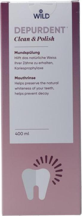 Immagine prodotto Wild Pharma Depurdent Clean & Polish Colluttorio Fl 500 ml (500 ml, Collutorio)