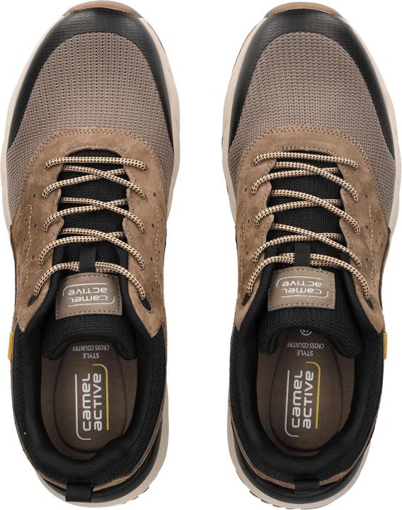 Produktbild Camel Active Sneaker pig nubuk/textile SCHLAMM/SCHWARZ (46)