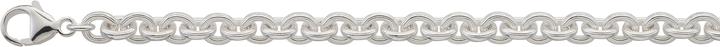 Actual product image Bijou Classic Collier Anker rund grooved 45 cm (Silver)