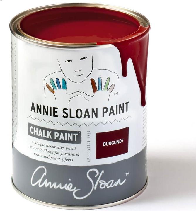 Image du produit Annie Sloan Peinture à la craie Burgundy litre (Bourgogne, 1000 ml)
