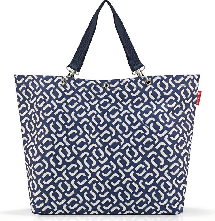 reisenthel Tasche Shopper XL Signature Marineblau/Weiss