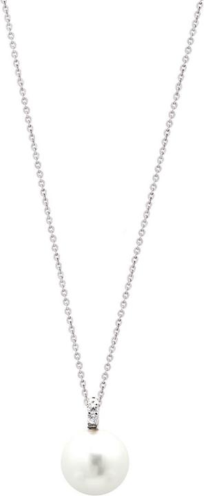 Actual product image Xenox Pearl necklace (Silver, 40 - 45 cm)