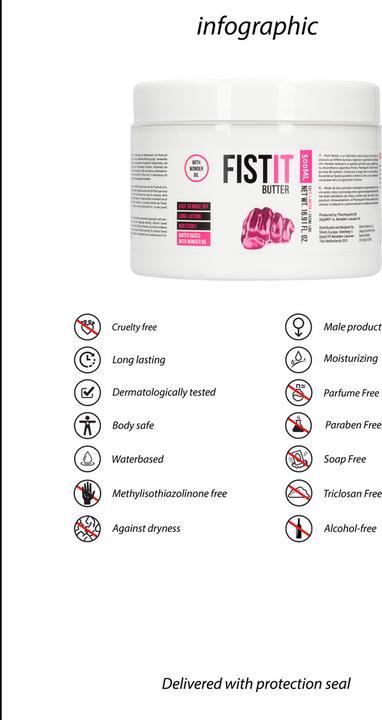Produktbild Pharmquests Fist IT - Butter - 500 ml (500 ml)