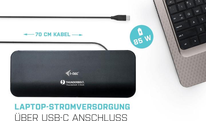 Actual product image i-tec Thunderbolt 3 Dual Dock (Thunderbolt, 5 Ports)