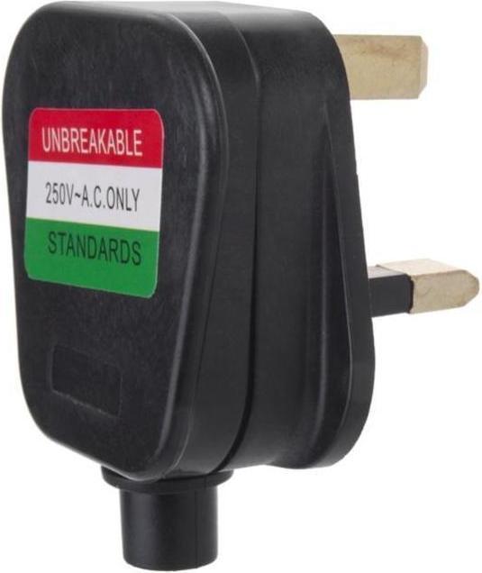 Actual product image Maclean UK mains plug