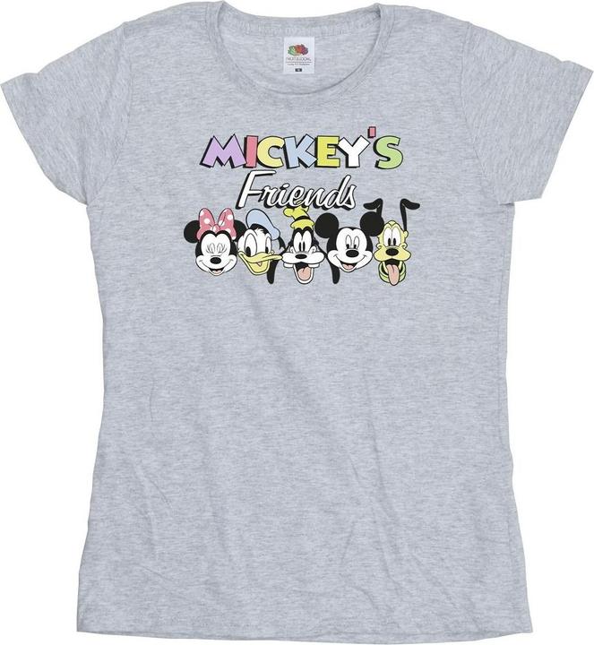 Disney Mickey Mouse And Friends Faces TShirt (M)