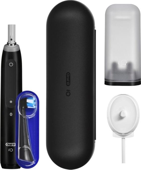 Produktbild Oral-B Electric Toothbrush iO5 Rechargeable, For adults, Number of brush heads included 1, Quite White, Num (Oszillierende Zahnbürste)