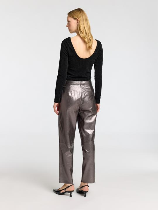 Image du produit Selected Femme Haut à paillettes avec manches longues (XXL)